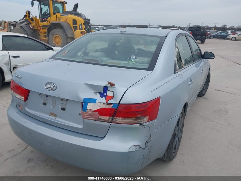 2007 HYUNDAI SONATA VIN: 5NPET46C17H246087