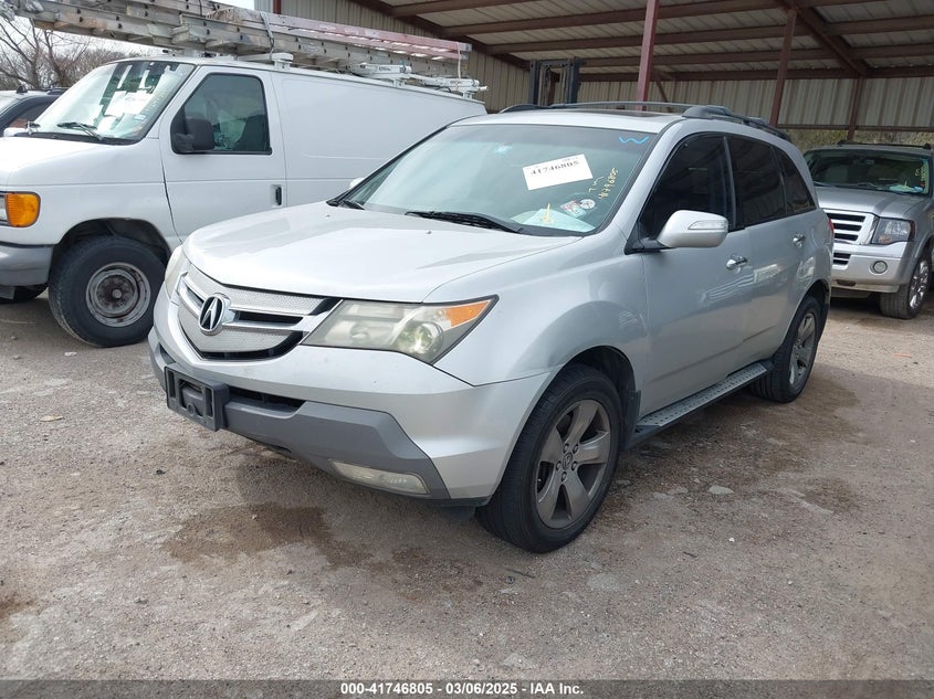 2007 ACURA MDX VIN: 2HNYD28827H514607