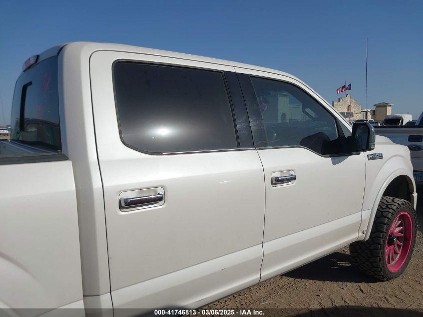 2017 Ford F-150 Platinum VIN: 1FTEW1EF6HFB51909 Lot: 41746813