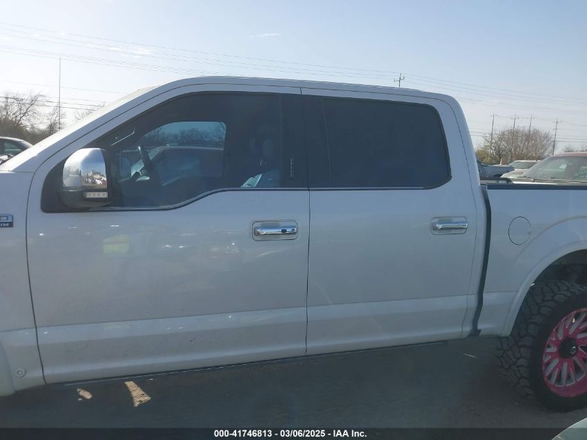 2017 Ford F-150 Platinum VIN: 1FTEW1EF6HFB51909 Lot: 41746813