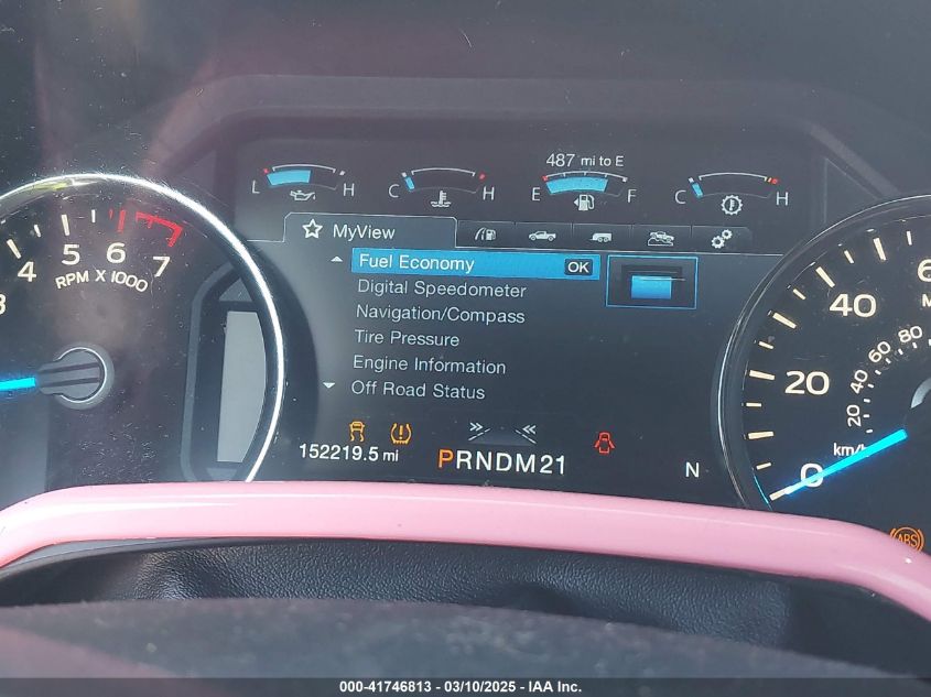 2017 Ford F-150 Platinum VIN: 1FTEW1EF6HFB51909 Lot: 41746813