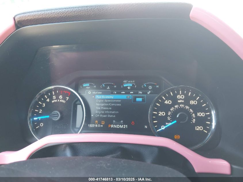 2017 Ford F-150 Platinum VIN: 1FTEW1EF6HFB51909 Lot: 41746813