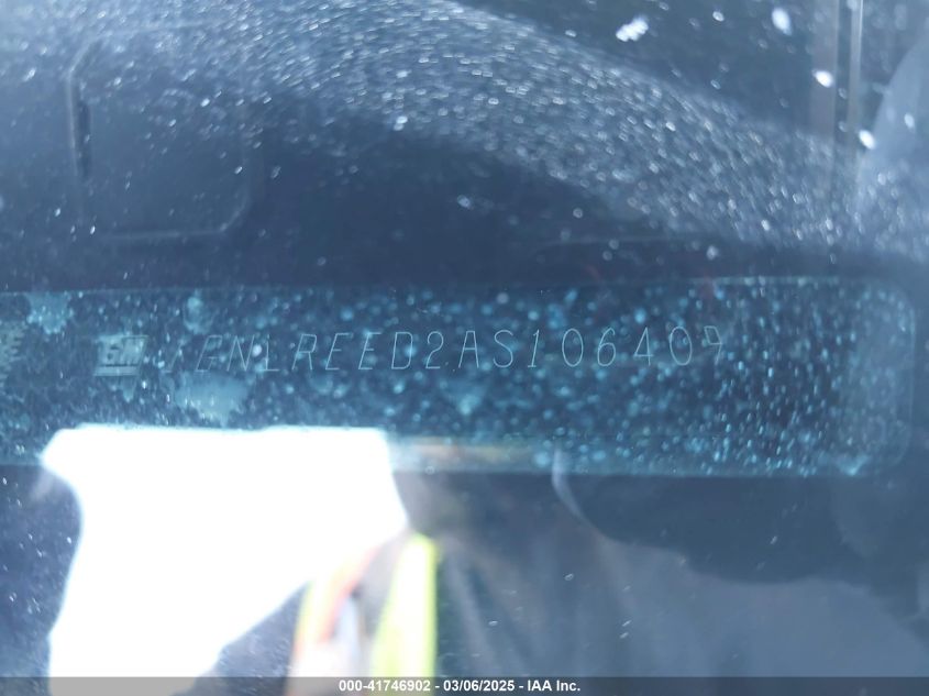 2010 Chevrolet Traverse Ls VIN: 1GNLREED2AS106409 Lot: 41746902