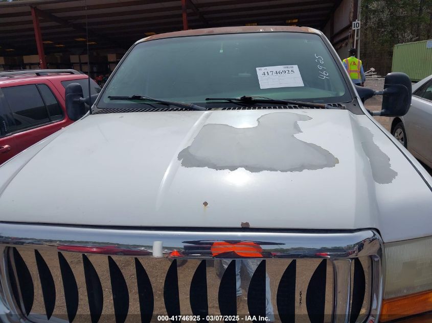 2000 Ford Excursion Xlt VIN: 1FMNU40S0YED92586 Lot: 41746925