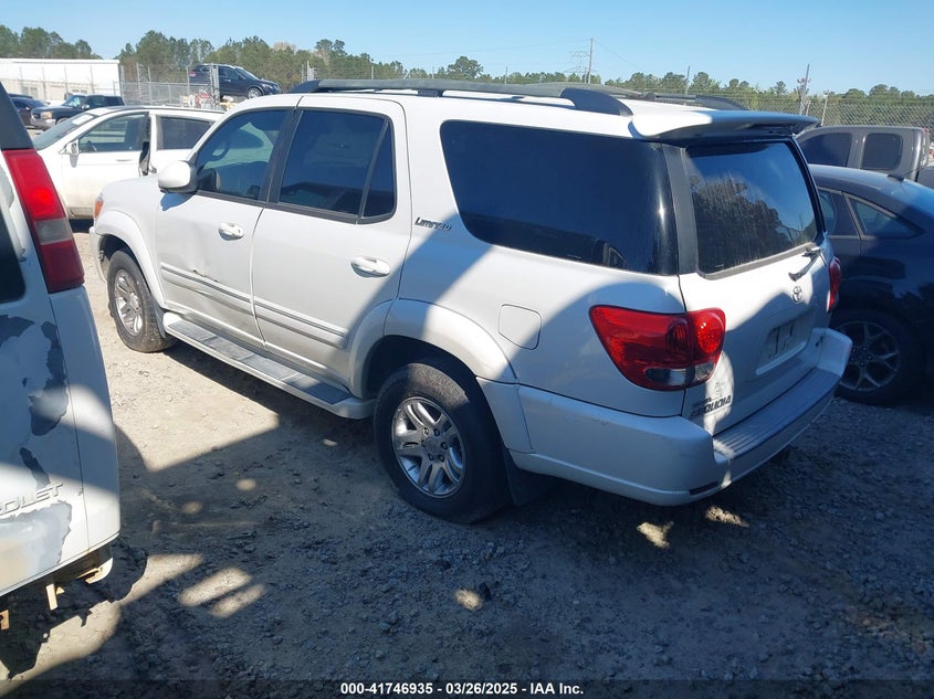 2006 TOYOTA SEQUOIA VIN: 5TDZT38A76S281653