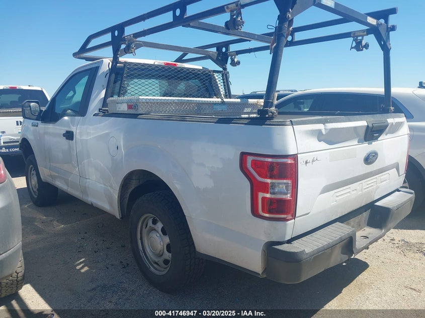 2018 FORD F-150 VIN: 1FTMF1CB5JKE51885