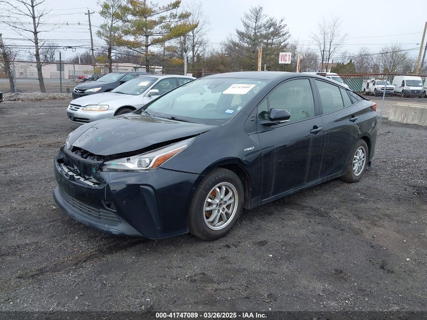 2022 TOYOTA PRIUS VIN: JTDKAMFUXN3174204