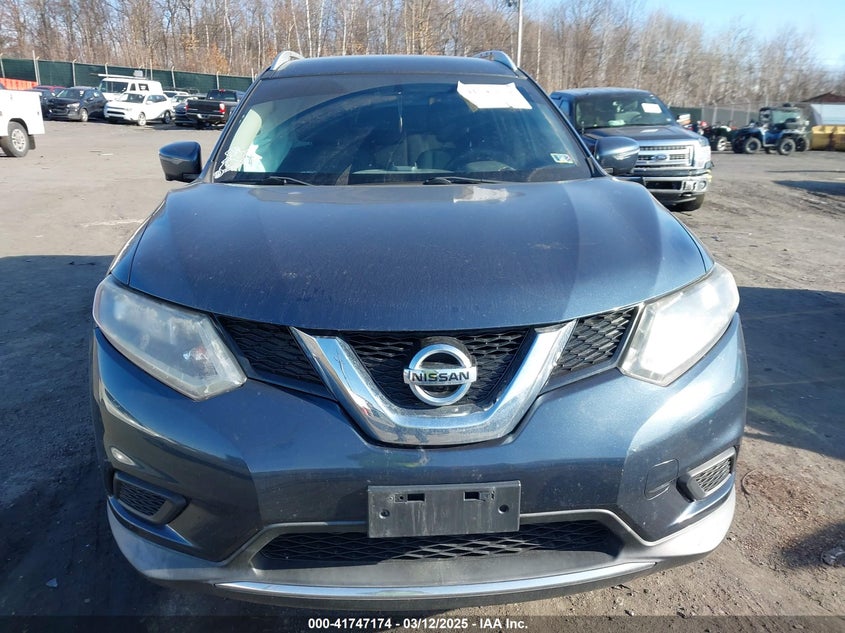 2016 NISSAN ROGUE SV - KNMAT2MV9GP662786