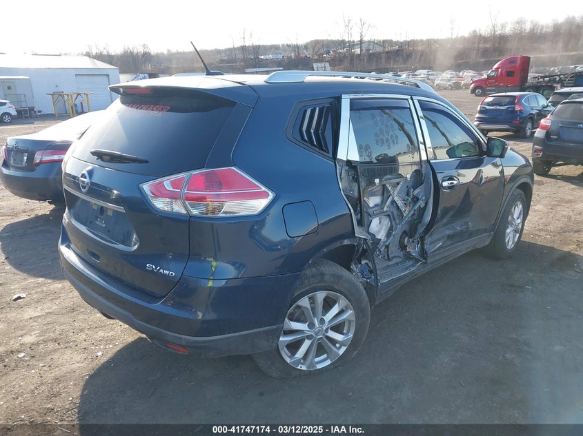 2016 NISSAN ROGUE SV - KNMAT2MV9GP662786