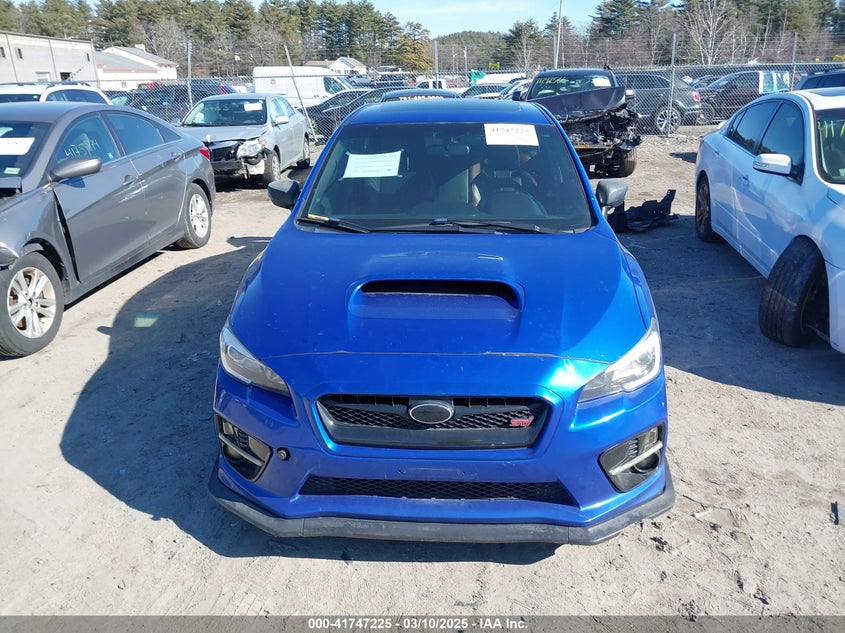 2015 SUBARU WRX STI LIMITED - JF1VA2S64F9804120