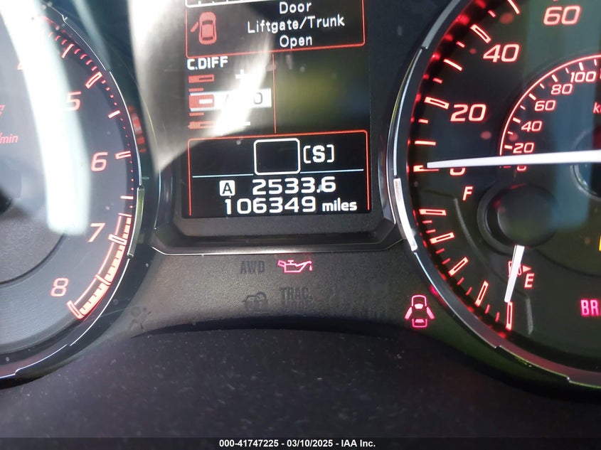 2015 SUBARU WRX STI LIMITED - JF1VA2S64F9804120