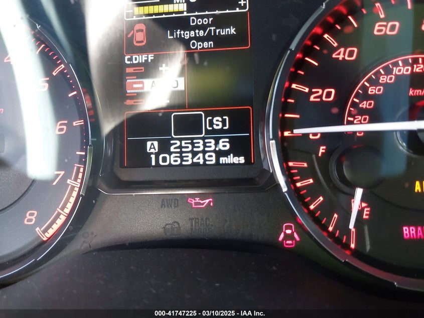 2015 SUBARU WRX STI LIMITED - JF1VA2S64F9804120