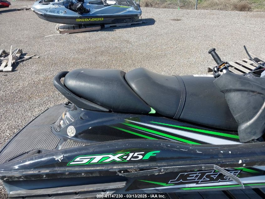 2016 Kawasaki Stx-15F VIN: 00000KAW10778B616 Lot: 41747230