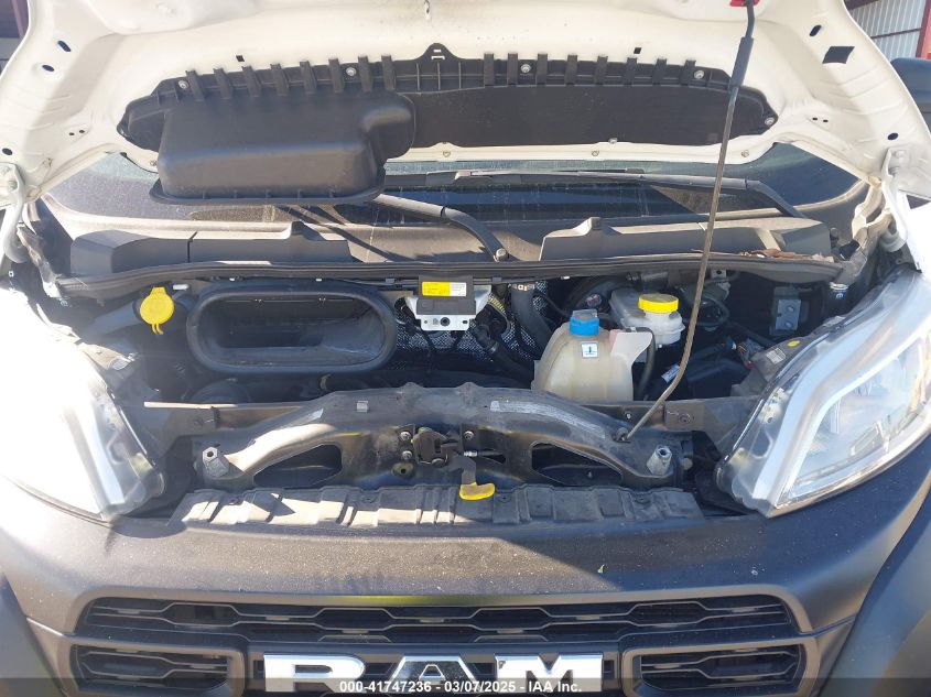 2023 Ram Promaster 2500 High Roof 159 Wb VIN: 3C6LRVDGXPE504023 Lot: 41747236