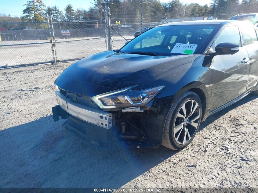 2016 Nissan Maxima 3.5 Platinum VIN: 1N4AA6AP5GC386896 Lot: 41747355