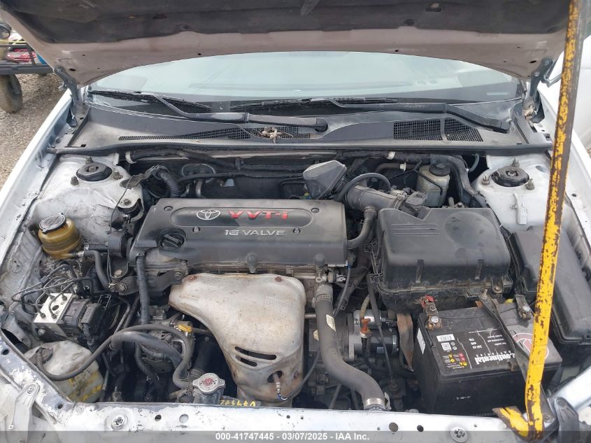 2003 Toyota Camry Le/Se/Xle VIN: 4T1BE32K434212449 Lot: 41747445