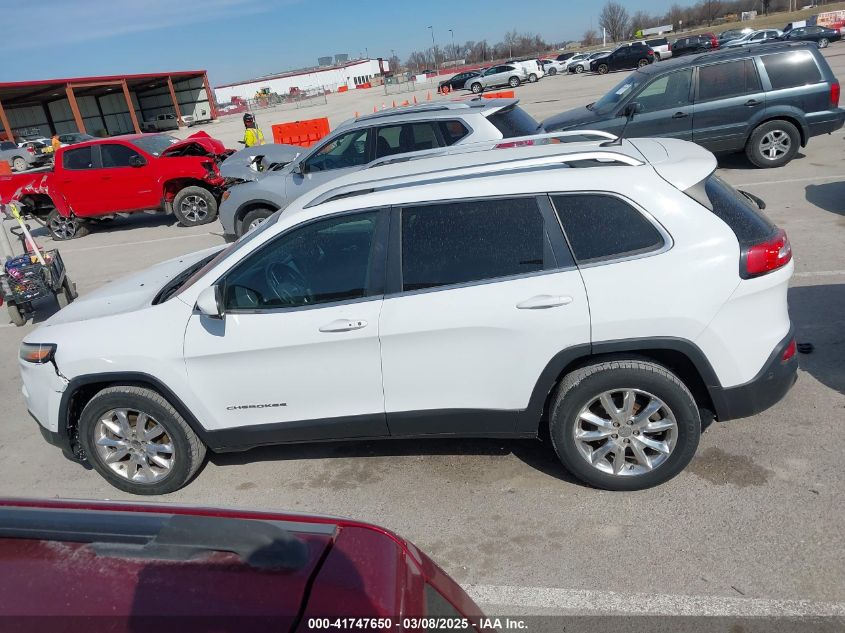 2014 Jeep Cherokee Limited VIN: 1C4PJMDS2EW299980 Lot: 41747650