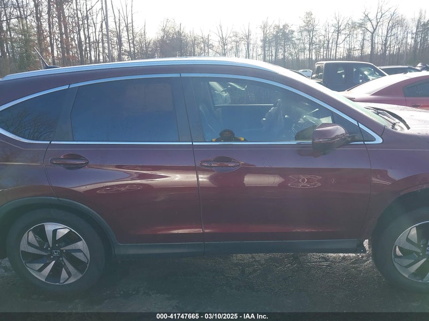 2015 HONDA CR-V TOURING - 5J6RM4H99FL101450