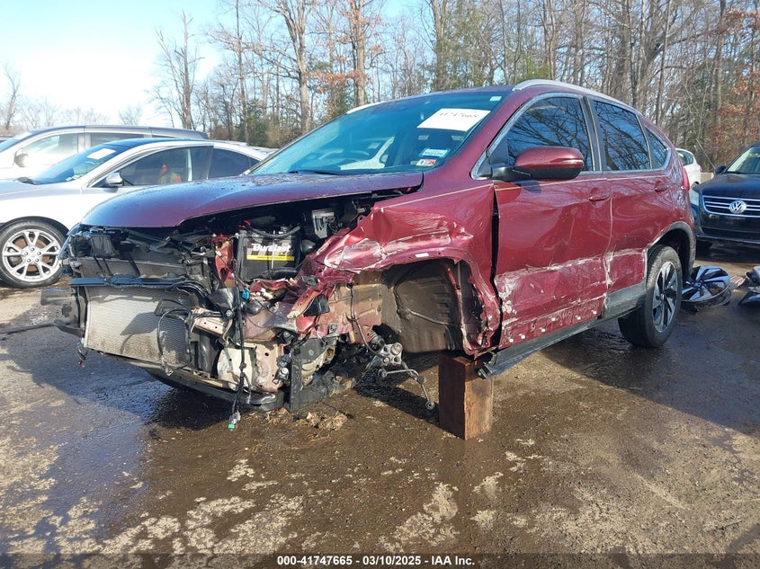 2015 HONDA CR-V TOURING - 5J6RM4H99FL101450