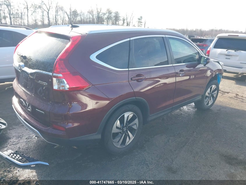 2015 HONDA CR-V TOURING - 5J6RM4H99FL101450