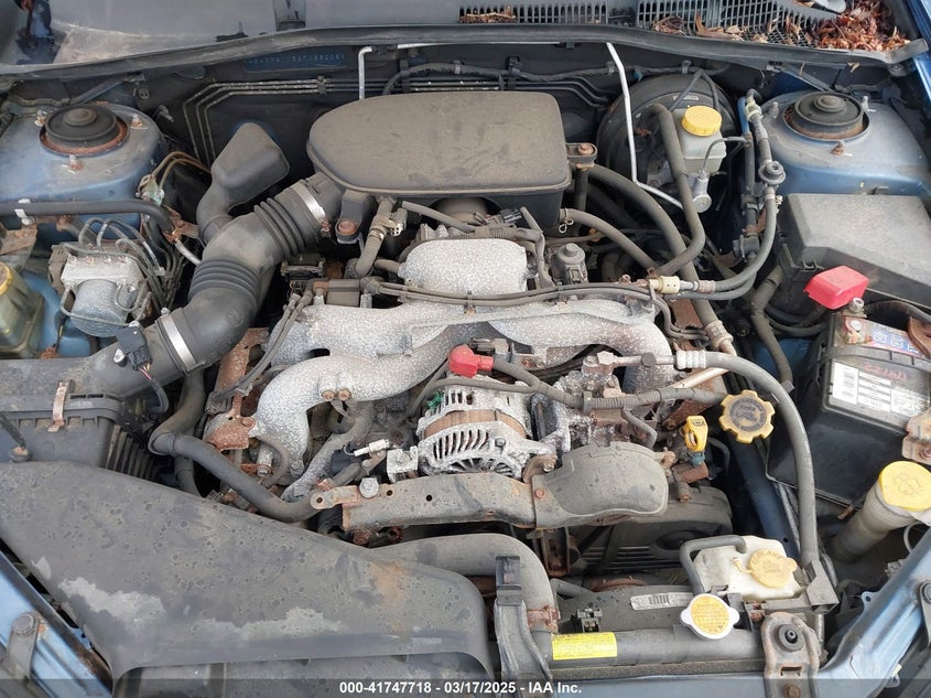 2008 SUBARU OUTBACK VIN: 4S4BP61C587358208