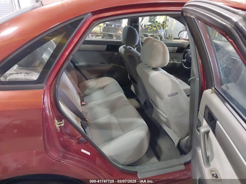 2007 Suzuki Forenza Convenience VIN: KL5JD56Z47K599789 Lot: 41747725