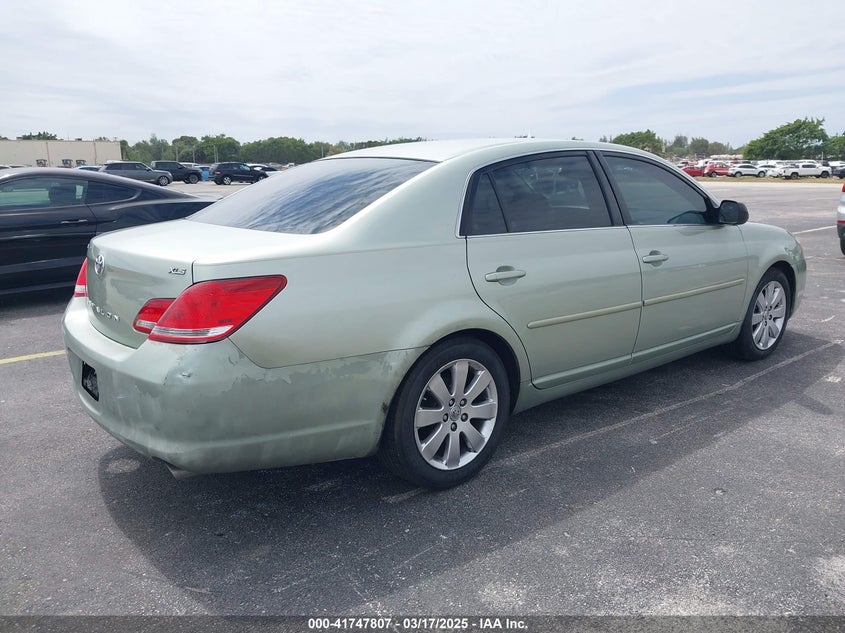 2007 TOYOTA AVALON VIN: 4T1BK36B27U219456