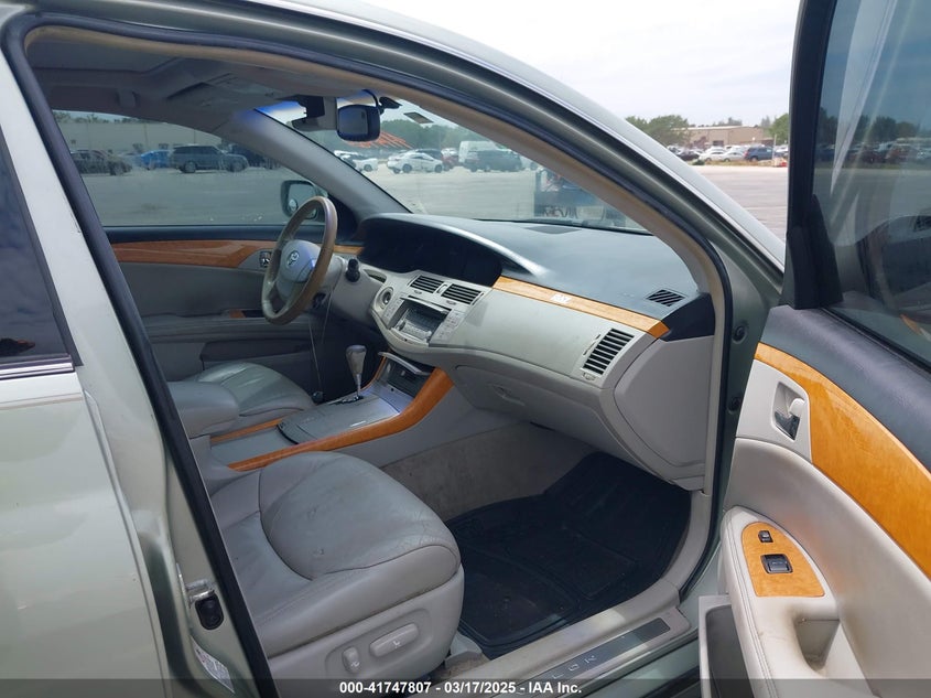2007 TOYOTA AVALON VIN: 4T1BK36B27U219456