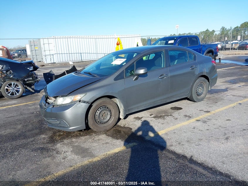 2013 HONDA CIVIC LX - 19XFB2F53DE007640