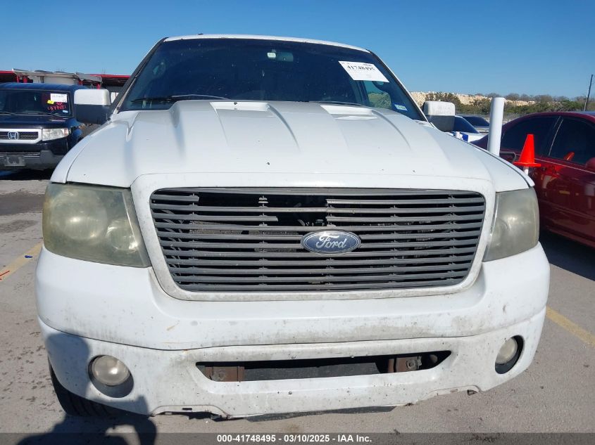 2008 Ford F-150 Fx2/Stx/Xl/Xlt VIN: 1FTRX12W38KE25299 Lot: 41748495