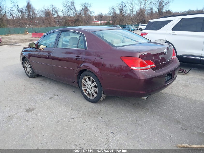 2007 TOYOTA AVALON VIN: 4T1BK36B37U173085