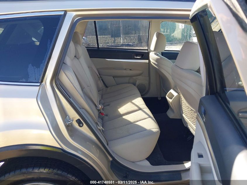 2010 Subaru Outback 2.5I Premium VIN: 4S4BRBCC1A3337806 Lot: 41748551