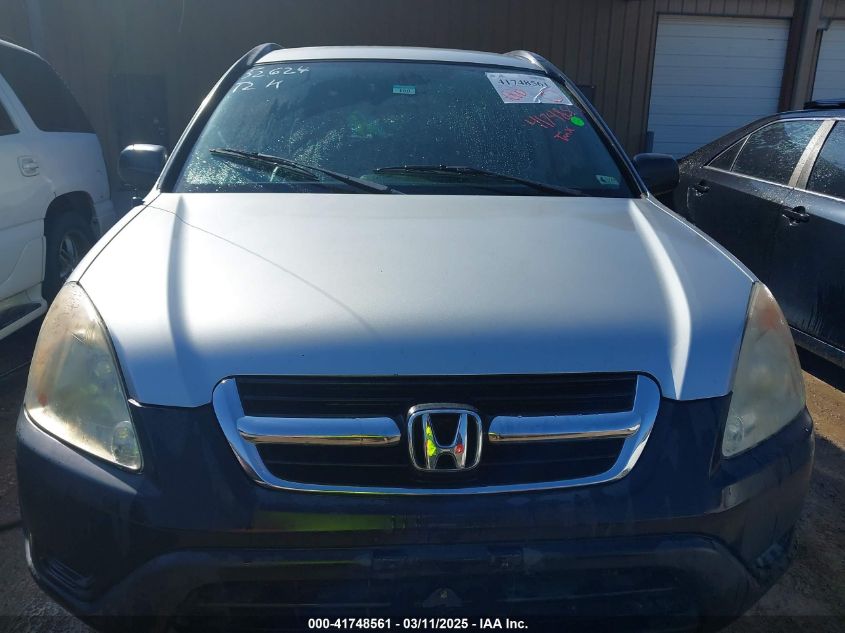 2004 Honda Cr-V Lx VIN: SHSRD68454U202404 Lot: 41748561