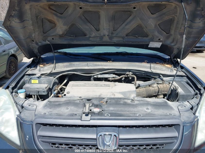 2004 Honda Pilot Ex-L VIN: 2HKYF18544H555436 Lot: 41748608