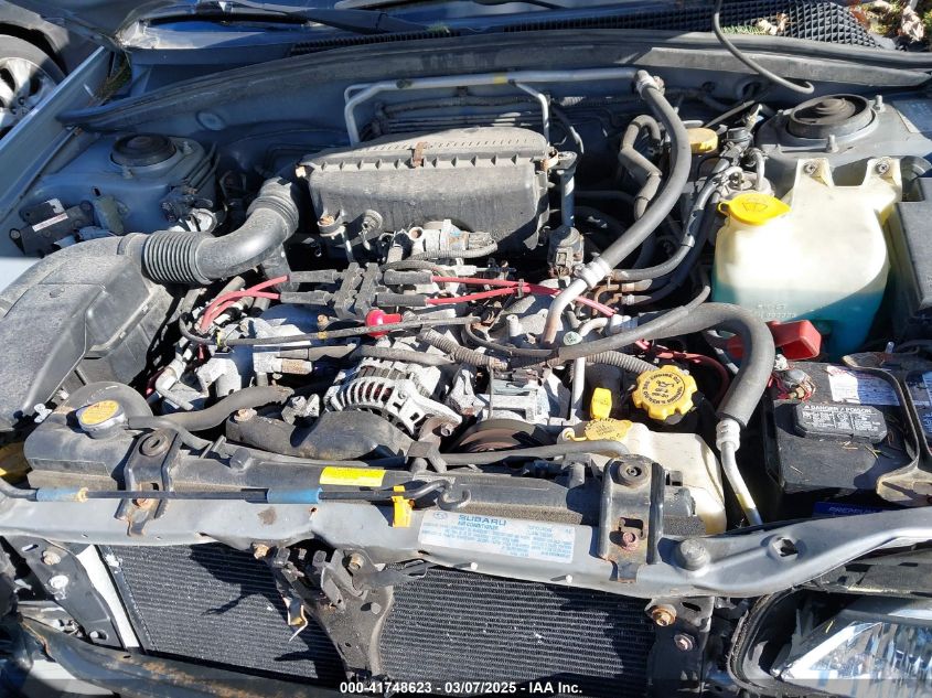 2004 Subaru Forester 2.5Xs VIN: JF1SG65684H761103 Lot: 41748623