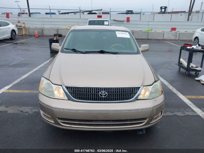 2001 Toyota Avalon Xl VIN: 4T1BF28B31U158301 Lot: 41748763