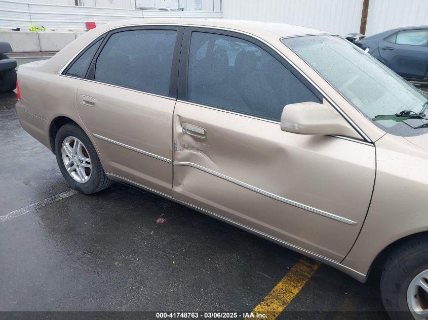 2001 Toyota Avalon Xl VIN: 4T1BF28B31U158301 Lot: 41748763