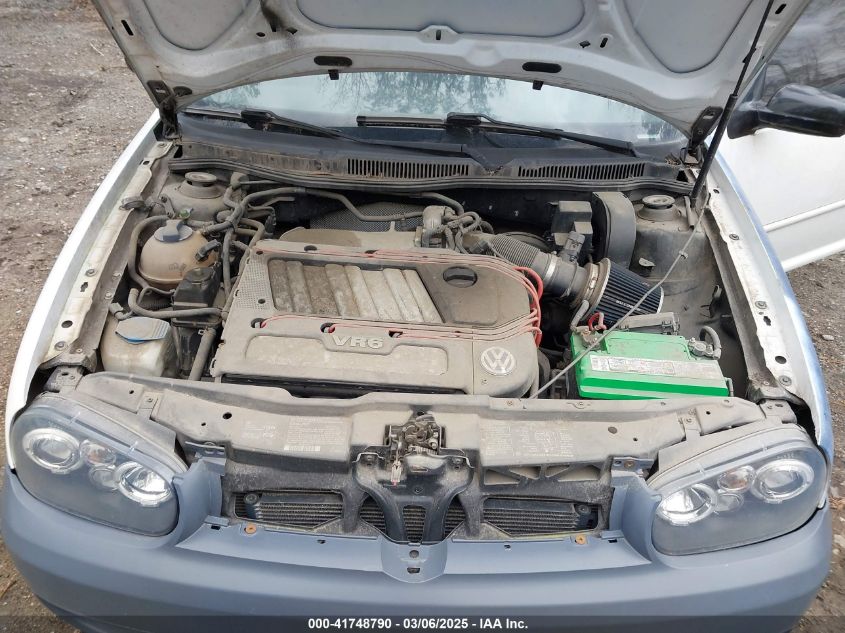 2001 Volkswagen Gti Glx VIN: 9BWPG61J614082515 Lot: 41748790