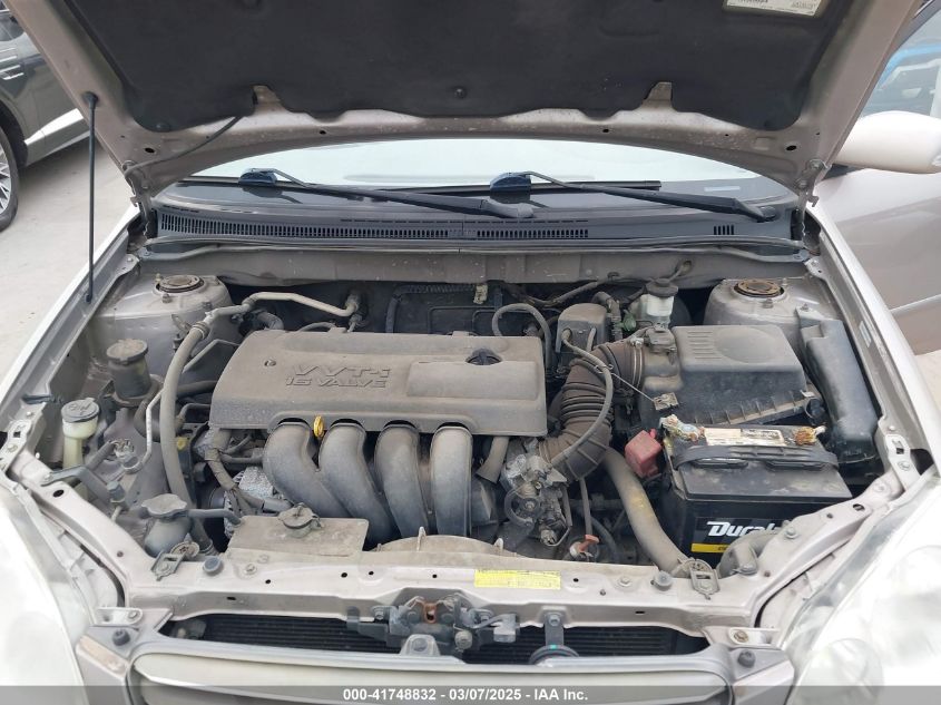 2003 Toyota Corolla Le VIN: 1NXBR32E83Z144719 Lot: 41748832