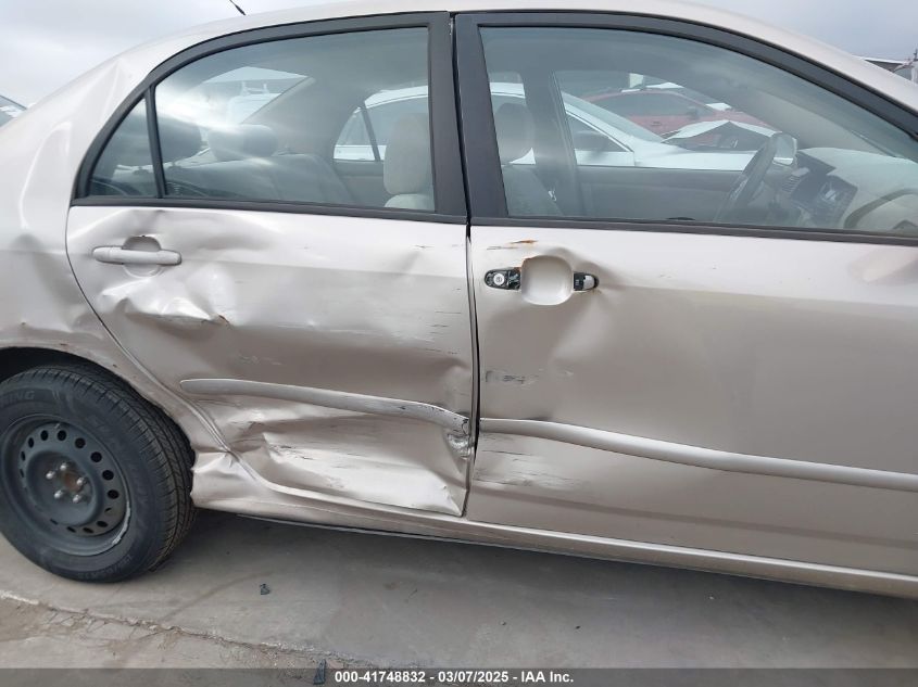 2003 Toyota Corolla Le VIN: 1NXBR32E83Z144719 Lot: 41748832