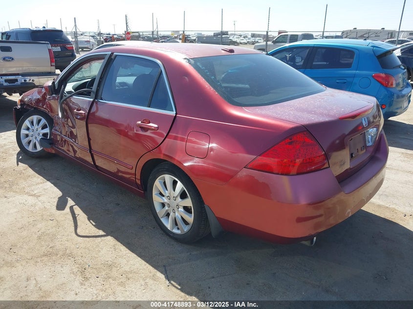 2006 HONDA ACCORD VIN: 1HGCM66586A002073