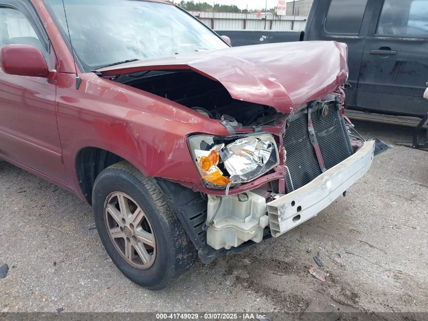 2004 Toyota Highlander VIN: JTEGD21AX40096033 Lot: 41749029