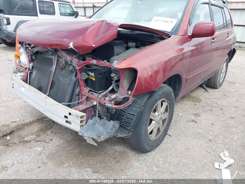 2004 Toyota Highlander VIN: JTEGD21AX40096033 Lot: 41749029