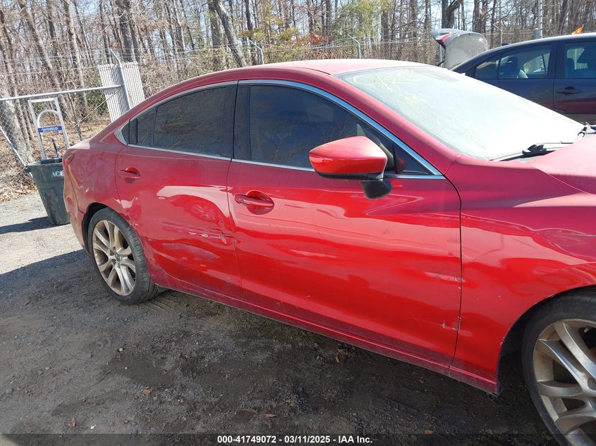 2014 MAZDA 6 VIN: JM1GJ1T68E1119417