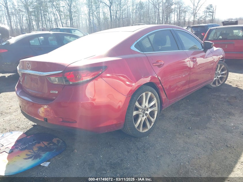 2014 MAZDA 6 VIN: JM1GJ1T68E1119417