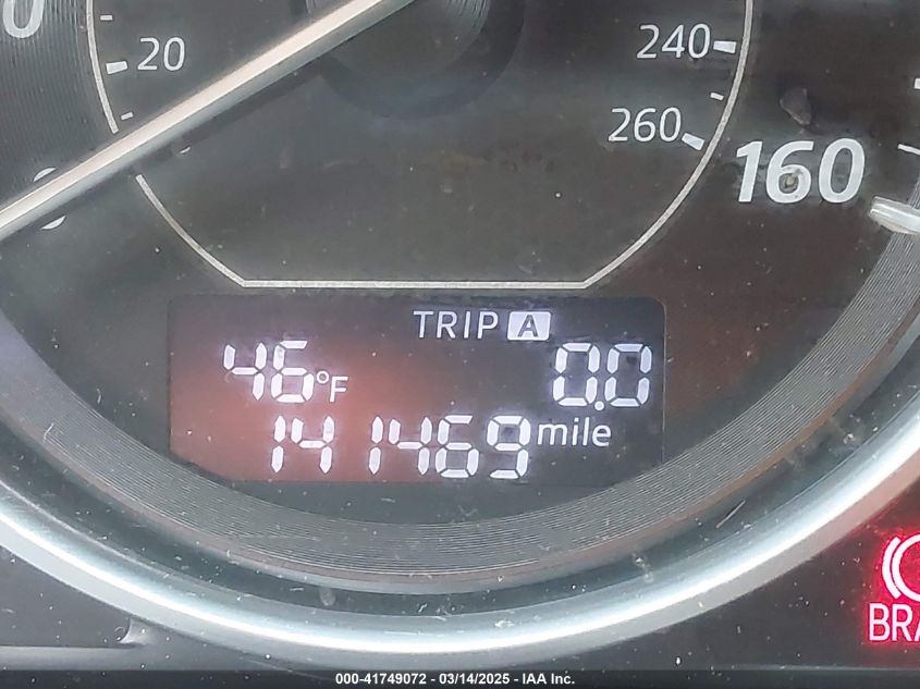 2014 Mazda Mazda6 I Touring VIN: JM1GJ1T68E1119417 Lot: 41749072