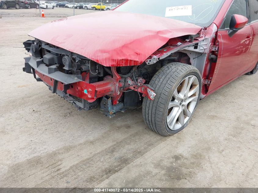 2014 Mazda Mazda6 I Touring VIN: JM1GJ1T68E1119417 Lot: 41749072