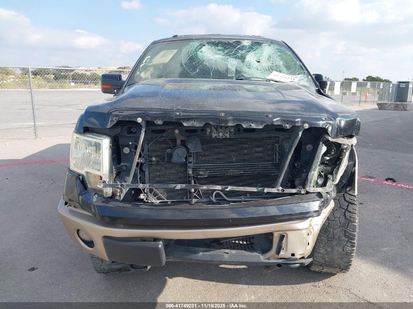 2012 Ford F-150 Lariat VIN: 1FTFW1EF6CFA41066 Lot: 41749231