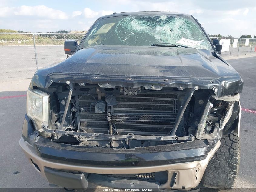 2012 Ford F-150 Lariat VIN: 1FTFW1EF6CFA41066 Lot: 41749231