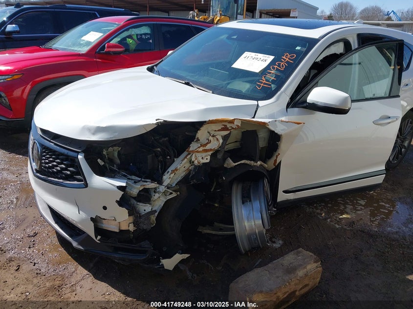 2022 ACURA RDX VIN: 5J8TC2H88NL001219